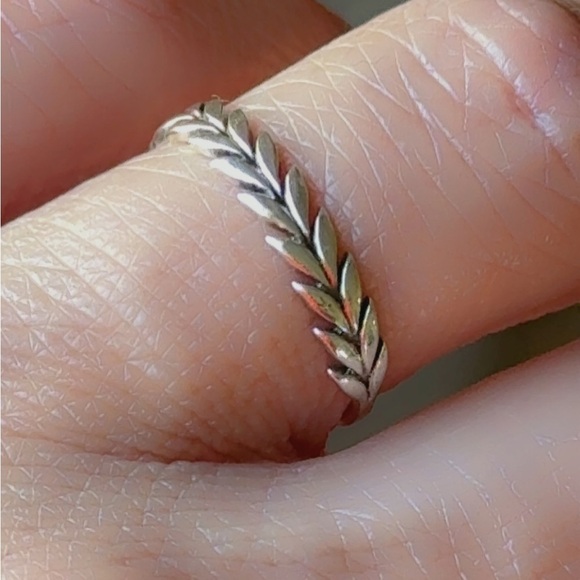 Sterling Silver Braided Ring - Picture 5 of 10